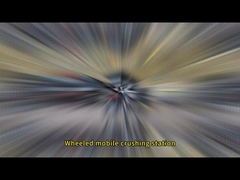 Estação móvel de britagem sobre rodas4