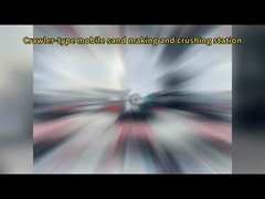 Estação móvel de britagem e produção de areia tipo esteira 9